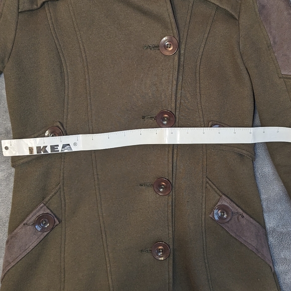 Three Stones Coat - Fleece with Suede - Picture 8 of 8